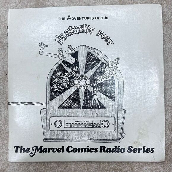 Vtg The Marvel Comics Radio Series Adventures Of The Fantastic Four Record Vinyl - Picture 1 of 9